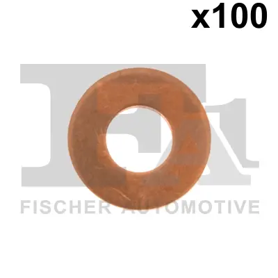Шайба під форсунку Opel Combo 1.6/2.0 CDTI 12- (к-кт 100шт) FA1 102.839.100 Fischer Automotive One (FA1) 102-839-100 (фото 1)