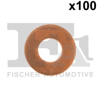 Шайба під форсунку Opel Combo 1.6/2.0 CDTI 12- (к-кт 100шт) FA1 102.839.100 Fischer Automotive One (FA1) 102-839-100