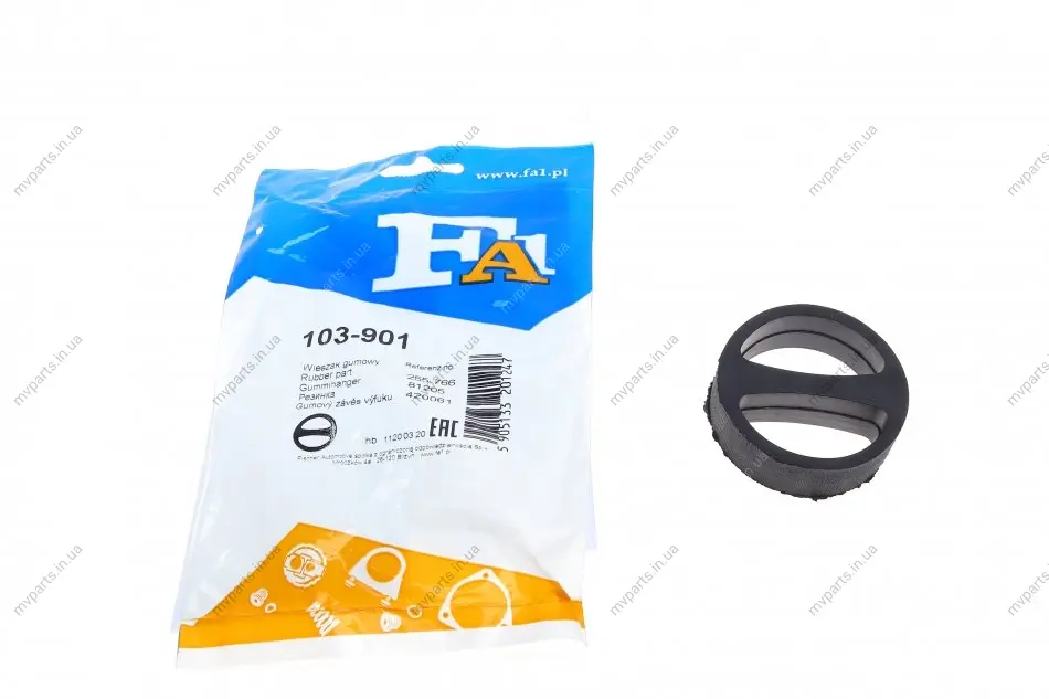 Гумка глушника BMW 3 (E21/E30)/5 (E28/E34)/6 (E24) -89 FA1 Fischer Automotive One (FA1) 103-901 (фото 1)