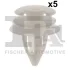 Кліпса кріплення обшивки (к-кт 5 шт) BMW X5/X6 06-18/ Porsche Boxster/911 96-05 FA1 10-40008.5 Fischer Automotive One (FA1) 10-40008-5 (фото 1)