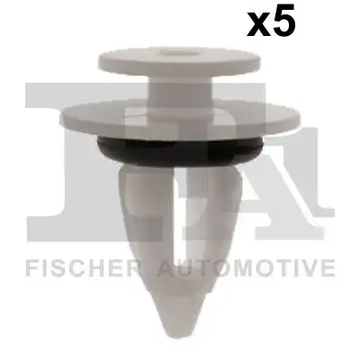 Кліпса кріплення молдингу BMW X5 (E70/F15) 06-18 (біла) (к-кт 5 шт) FA1 10-40015.5 Fischer Automotive One (FA1) 10-40015-5 (фото 1)