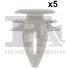 Кліпса кріплення обшивки/молдингів (к-кт 5шт) BMW/Dacia/Renault/Mini FA1 10-40027.5 Fischer Automotive One (FA1) 10-40027-5 (фото 1)