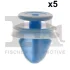 Кліпса кріплення обшивки (к-кт 5 шт) Citroen/Peugeot/Renault FA1 10-40028.5 Fischer Automotive One (FA1) 10-40028-5 (фото 1)