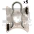 Ползунок склопідіймача (к-кт 5шт) BMW 3 (E36)/5(E34)/7(E32) 85-98 FA1 10-40088.5 Fischer Automotive One (FA1) 10-40088-5 (фото 1)