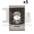 Гайка-зажим кріплення деталей кузова (к-кт 5шт) BMW/Ford FA1 10-40090.5 Fischer Automotive One (FA1) 10-40090-5 (фото 1)
