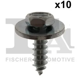 Гвинт саморізний (кріплення деталей кузова) BMW (4.8x15) (к-кт 10шт) (оцинкований) FA1 10-70001.10 Fischer Automotive One (FA1) 10-70001-10
