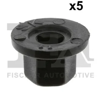 Гайка пластикова (к-кт 5шт) для кріплення деталей кузова Audi/Seat/Skoda/VW FA1 11-10027.5 Fischer Automotive One (FA1) 11-10027-5