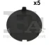 Кліпса кріплення (к-кт 5 шт) VW Golf/Passat 1.9 TDI 96-05 FA1 11-10037.5 Fischer Automotive One (FA1) 11-10037-5 (фото 1)