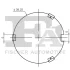 Кліпса кріплення (к-кт 5 шт) VW Golf/Passat 1.9 TDI 96-05 FA1 11-10037.5 Fischer Automotive One (FA1) 11-10037-5 (фото 2)