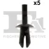 Кліпса кріплення (к-кт 5 шт) Audi/BMW/MB/VW FA1 11-20002.5 Fischer Automotive One (FA1) 11-20002-5 (фото 1)