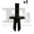 Кліпса кріплення підкрильника (к-кт 5шт) Audi/MB/Opel/Seat/Skoda/VW FA1 11-20011.5 Fischer Automotive One (FA1) 11-20011-5 (фото 1)