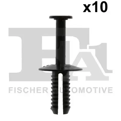 Кліпса кріплення обшивки (к-кт 10 шт) MB/VAG/BMW (чорна) FA1 11-20021.10 Fischer Automotive One (FA1) 11-20021-10 (фото 1)