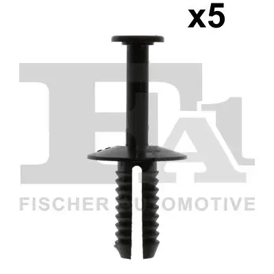 Кліпса кріплення обшивки (к-кт 5 шт) MB/VAG/BMW (чорна) FA1 11-20021.5 Fischer Automotive One (FA1) 11-20021-5 (фото 1)