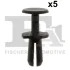 Кліпса кріплення обшивки (к-кт 5 шт) Audi/Skoda/VW FA1 11-20023.5 Fischer Automotive One (FA1) 11-20023-5 (фото 1)
