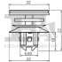 Кліпса пластмасова універсальна (к-кт 10шт) VAG/Seat/Skoda FA1 11-40008.10 Fischer Automotive One (FA1) 11-40008-10 (фото 2)