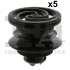 Кліпса пластмасова універсальна (к-кт 5шт) VAG/Seat/Skoda FA1 11-40008.5 Fischer Automotive One (FA1) 11-40008-5 (фото 1)