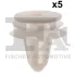 Кліпса кріплення обшивки (к-кт 5 шт) BMW FA1 11-40011.5 Fischer Automotive One (FA1) 11-40011-5 (фото 1)