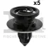 Кліпса кріплення обшивки (к-кт 5шт) Audi A3/A4/Seat Exeo 01-13 FA1 11-40024.5 Fischer Automotive One (FA1) 11-40024-5 (фото 1)