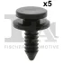 Кліпса кріплення облицювання VW Caddy/T5 03- FA1 11-40029.5 Fischer Automotive One (FA1) 11-40029-5 (фото 1)