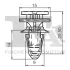 Кліпса кріплення обшивки дверей (к-кт 5шт) VW Polo 1.0 17- FA1 11-40030.5 Fischer Automotive One (FA1) 11-40030-5 (фото 2)
