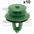 Кліпса кріплення обшивки дверей (к-кт 10 шт) Skoda Octavia/Fabia 99-14 FA1 11-40038.10 Fischer Automotive One (FA1) 11-40038-10 (фото 1)