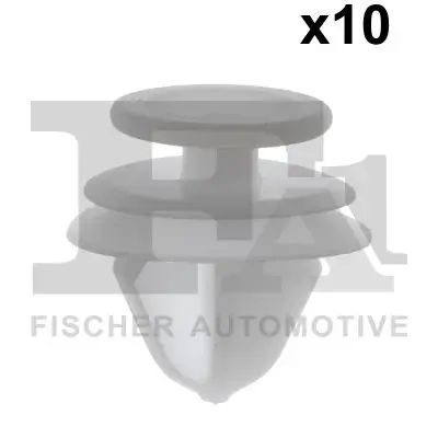 Кліпса кріплення обшивки (к-кт 10шт) Audi/Citroen/Peugeot/Renault/Skoda/VW/Volvo FA1 11-40045.10 Fischer Automotive One (FA1) 11-40045-10 (фото 1)