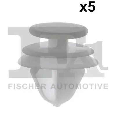Кліпса кріплення обшивки (к-кт 5шт) Audi/Citroen/Peugeot/Renault/Skoda/VW/Volvo FA1 11-40045.5 Fischer Automotive One (FA1) 11-40045-5 (фото 1)