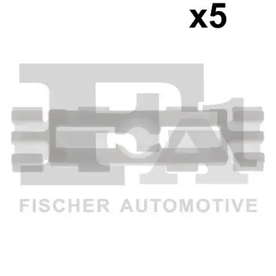Кліпса кріплення накладки порога (к-кт 5шт) VW Caddy II 95-04 FA1 11-40057.5 Fischer Automotive One (FA1) 11-40057-5 (фото 1)