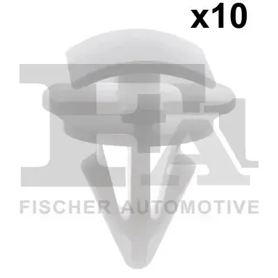 Кліпса кріплення молдинга (к-кт 10шт) VW Polo/Skoda Kodiaq 09- FA1 11-40078.10 Fischer Automotive One (FA1) 11-40078-10 (фото 1)