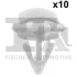 Кліпса кріплення молдинга (к-кт 10шт) VW Polo/Skoda Kodiaq 09- FA1 11-40078.10 Fischer Automotive One (FA1) 11-40078-10 (фото 1)