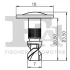 Кліпса кріплення (к-кт 5шт) Audi A6/ VW Passat 96-05 (папа) FA1 11-40088.5 Fischer Automotive One (FA1) 11-40088-5 (фото 2)