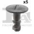 Болт захисту кришки двигуна (к-кт 5шт) VW Passat 96-05 FA1 11-40094.5 Fischer Automotive One (FA1) 11-40094-5 (фото 1)