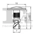 Болт захисту кришки двигуна (к-кт 5шт) VW Passat 96-05 FA1 11-40094.5 Fischer Automotive One (FA1) 11-40094-5 (фото 2)