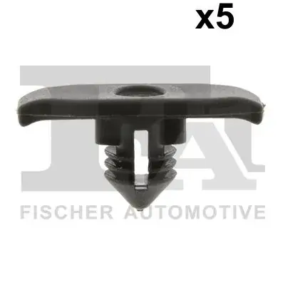 Кліпса (пістон) кріплення обшивки капоту (к-кт 5 шт) VW Caddy III 10-15 FA1 11-40098.5 Fischer Automotive One (FA1) 11-40098-5 (фото 1)