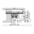 Кліпса (пістон) кріплення обшивки капоту (к-кт 5 шт) VW Caddy III 10-15 FA1 11-40098.5 Fischer Automotive One (FA1) 11-40098-5 (фото 2)