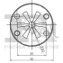 Шайба фіксуюча (к-кт 5шт) VW Caddy II/III/Crafter 30-35/30-50/Golf II/III/IV/V/VI/Jetta II 80- FA1 11-40111.5 Fischer Automotive One (FA1) 11-40111-5 (фото 2)