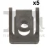 Кліпса кріплення обшивки (к-кт 5 шт) BMW 3 (E46)/7 (E65-E67/F01-F04)/X5 (E70)/X6 (E71/E72) 98-15 FA1 11-40117.5 Fischer Automotive One (FA1) 11-40117-5 (фото 1)