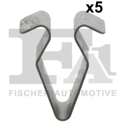 Кліпса кріплення обшивки (к-кт 5шт) Audi A4 94-05 FA1 11-40125.5 Fischer Automotive One (FA1) 11-40125-5 (фото 1)