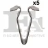 Кліпса кріплення обшивки (к-кт 5 шт) Audi A4 00-04 FA1 11-40127.5 Fischer Automotive One (FA1) 11-40127-5 (фото 1)