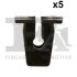 Кліпса (пістон) кріплення обшивки капоту (к-кт 5 шт) VW Caddy 95- FA1 11-60005.5 Fischer Automotive One (FA1) 11-60005-5 (фото 1)