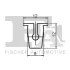 Кліпса (пістон) кріплення обшивки капоту (к-кт 5 шт) VW Caddy 95- FA1 11-60005.5 Fischer Automotive One (FA1) 11-60005-5 (фото 2)