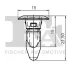 Кліпса (пістон) кріплення обшивки капоту (к-кт 10 шт) VW Passat 96-05 FA1 11-60006.10 Fischer Automotive One (FA1) 11-60006-10 (фото 2)