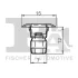 Кліпса (пістон) кріплення обшивки капоту (к-кт 5 шт) VW Passat 06-15 FA1 11-60018.5 Fischer Automotive One (FA1) 11-60018-5 (фото 2)