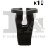 Кліпса кріплення обшивки (к-кт 10шт) VW Caddy 04- FA1 11-60022.10 Fischer Automotive One (FA1) 11-60022-10 (фото 1)