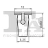 Кліпса кріплення обшивки (к-кт 10шт) VW Caddy 04- FA1 11-60022.10 Fischer Automotive One (FA1) 11-60022-10 (фото 2)