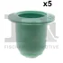 Кліпса кріплення накладки порога (к-кт 5шт) VW Touareg 03- FA1 11-60031.5 Fischer Automotive One (FA1) 11-60031-5 (фото 1)