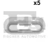 Кліпса кріплення обшивки багажника Skoda Octavia 96-10 FA1 11-60034.5 Fischer Automotive One (FA1) 11-60034-5 (фото 1)