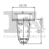 Кріплення молдингу (к-кт 5шт) Skoda Rapid 12- (мама) FA1 11-60035.5 Fischer Automotive One (FA1) 11-60035-5 (фото 2)