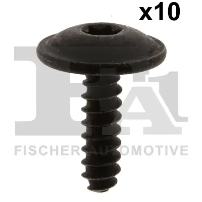Болт кріплення елементів шумоізоляції (к-кт 10шт) VW Golf/Passat/Caddy (T25) FA1 11-70001.10 Fischer Automotive One (FA1) 11-70001-10 (фото 1)