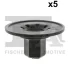 Кліпса кріплення обшивки (к-кт 5шт) VW Passat 06-11 FA1 11-70012.5 Fischer Automotive One (FA1) 11-70012-5 (фото 1)